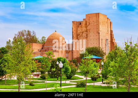 Dorus Saodat ou Mausolée Jahangir dans l'ancienne ville de Shahrisabz en Ouzbékistan Banque D'Images