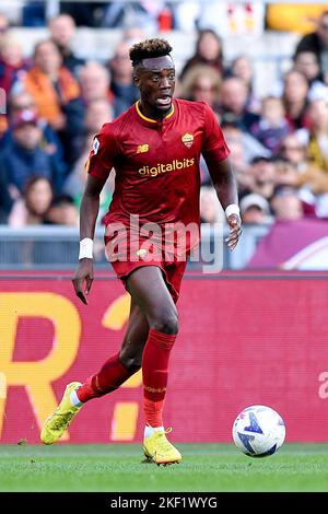Rome, Italie. 13th novembre 2022. Tammy Abraham d'AS Roma pendant la série Un match entre Roma et Turin au Stadio Olimpico, Rome, Italie, le 13 novembre 2022. Credit: Giuseppe Maffia/Alay Live News Banque D'Images