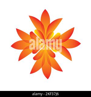 didacticiel adobe flower design illustrator Illustration de Vecteur