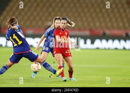 Séville, Espagne. 15th novembre 2022. Marta Cardona (ESP) football : rencontre internationale amicale entre l'Espagne 1-0 Japon à l'Estadio la Cartuja à Séville, Espagne . Crédit: Mutsu Kawamori/AFLO/Alay Live News Banque D'Images