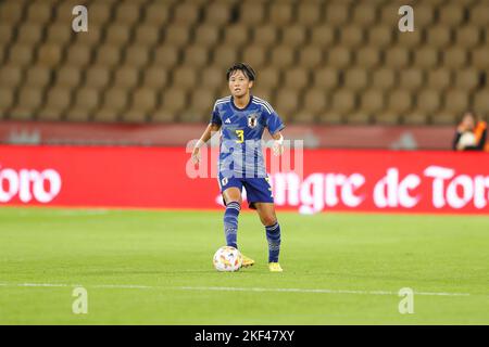 Séville, Espagne. 15th novembre 2022. Moeka Minami (JPN) football : rencontre internationale amicale entre l'Espagne 1-0 Japon à l'Estadio la Cartuja à Séville, Espagne . Crédit: Mutsu Kawamori/AFLO/Alay Live News Banque D'Images