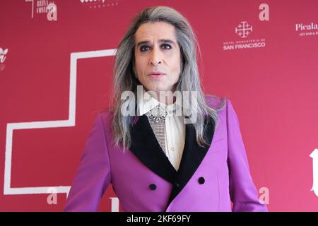 Madrid, Espagne. 16th novembre 2022. Mario Vaquerizo pose à la photocall du film 'la Reina del Convento' à Madrid. (Photo par Atilano Garcia/SOPA Images/Sipa USA) crédit: SIPA USA/Alay Live News Banque D'Images