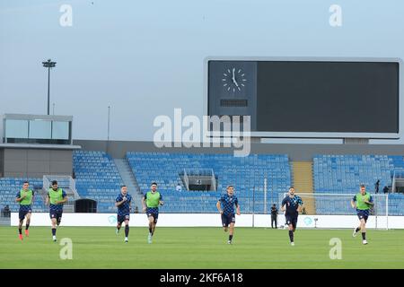 Riyad, Arabie Saoudite. 16th novembre 2022. RIYAD, ARABIE SAOUDITE - NOVEMBRE 16 : lors du match international amical entre l'Arabie saoudite et la Croatie au stade du Prince Faisal Bin Fahd sur 16 novembre 2022 à Riyad, en Arabie Saoudite. Photo: Goran Stanzl/PIXSELL Credit: Pixsell photo & Video Agency/Alay Live News Banque D'Images