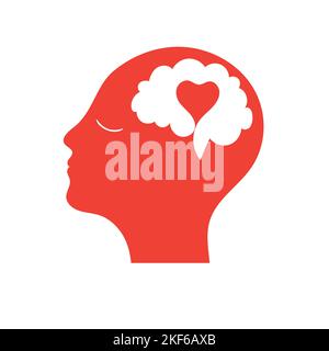 Illustration vectorielle de la journée mondiale de la santé mentale. Idéal pour les bannières, affiches, messages d'accueil et cartes postales Illustration de Vecteur
