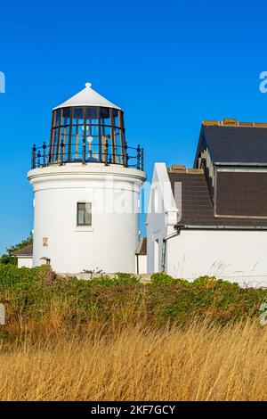 Old Higher Lighthouse, Isle of Portland, Dorset, Angleterre, Royaume-Uni Banque D'Images