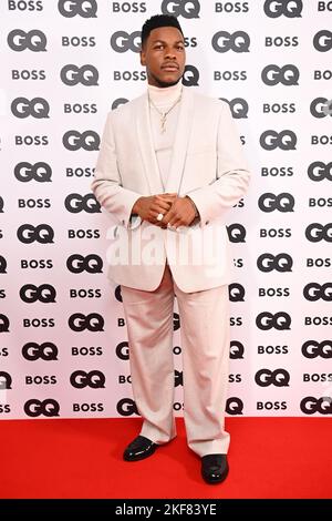 Londres, Royaume-Uni. 16 novembre 2022. John Boyega participe aux GQ Men of the Year Awards au Mandarin Oriental Hyde Park, Londres. Date de la photo: Mercredi 16 novembre 2022. Crédit photo devrait lire: Matt Crossick/Alamy Live News Banque D'Images