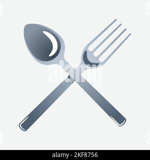 Icône cuisson. Cafe concept, dessin animé de Sickle Vector Icon for Web Design isolé sur fond blanc - Vector. Illustration vectorielle Illustration de Vecteur
