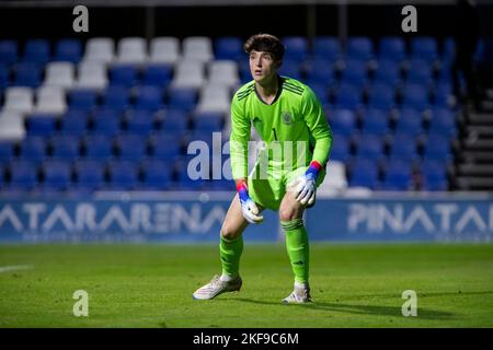 ASTRALAGA ANDER, ESPAGNE U19 vs ARABIE SAOUDITE U20, hommes, match amical, Wek de football, Pinatar Arena football Center. Espagne, région de Murcia, San Pedro Banque D'Images