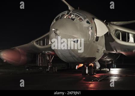 Le Handley page Victor est un bombardier stratégique britannique développé et produit par Handley page pendant la Guerre froide Banque D'Images