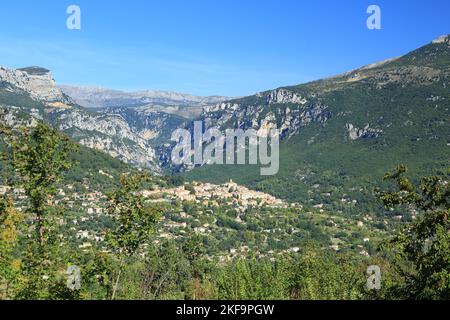 Le Bar sur Loup, Parc naturel des Préalpes d'Azur, Alpes Maritimes, 06, PACA Banque D'Images