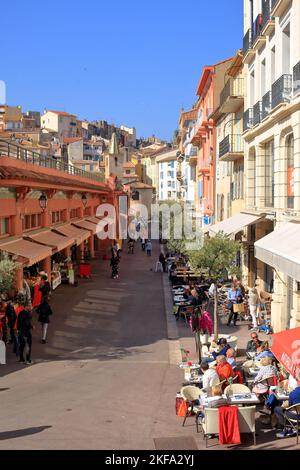 Les Marches Forville, Cannes, Côte d'Azur, Alpes Maritimes, 06, PACA Banque D'Images