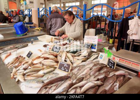 Les Marches Forville, Cannes, Côte d'Azur, Alpes Maritimes, 06, PACA Banque D'Images