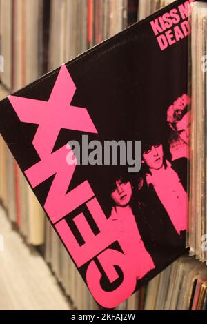 Album de génération X Kiss me Deadly sur vinyle format - 1981 sortie Banque D'Images