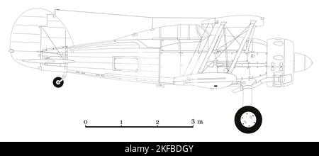 Gloster Gladiator Mk I Banque D'Images