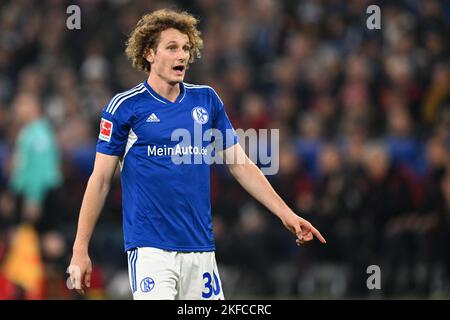 GELSENKIRCHEN - Alex Kral du FC Schalke 04 pendant le match de Bundesliga entre le FC Schalke 04 et le FC Bayern Munich à Veltins-Arena sur 12 novembre 2022 à Gelsenkirchen, Allemagne. AP | hauteur néerlandaise | GERRIT DE COLOGNE Banque D'Images