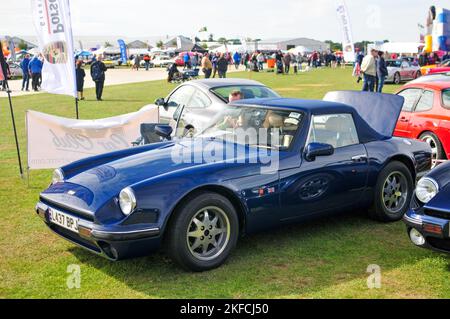 TVR série S voiture de sport britannique fabriquée à Blackpool en Angleterre au Royaume-Uni Banque D'Images