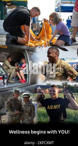 Graphique de 1st soldats de la Division d'infanterie pour souligner la victoire Wellness. (É.-U. Graphique de l'armée par PFC. Steven Johnson) (cette image a été créée à l'aide d'Adobe Photoshop) Banque D'Images