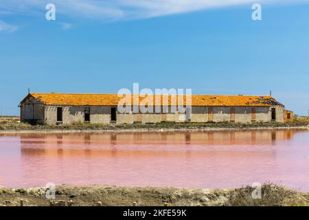 Salin de Giraud en Camargue, Provence, France Banque D'Images