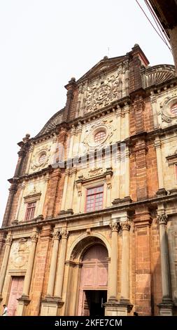 une ancienne église chrétienne historique à goa construite par les britanniques en inde Banque D'Images