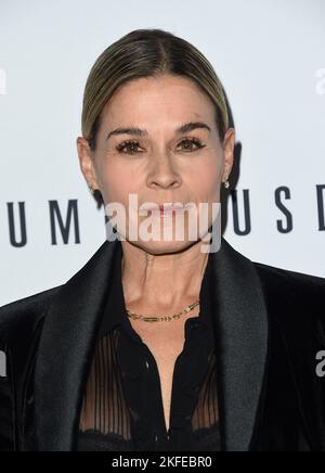 Beverly Hills, CA sur 17 novembre 2022, Cat Cora arrive aux prix annuels de la Cinémathèque américaine 36th en hommage à Ryan Reynolds à l'hôtel Beverly Hilton de Beverly Hills, CA sur 17 novembre 2022. © Majil/ AFF-USA.com Banque D'Images