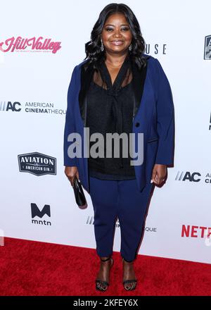 Beverly Hills, États-Unis. 17th novembre 2022. BEVERLY HILLS, LOS ANGELES, CALIFORNIE, États-Unis - NOVEMBRE 17 : l'actrice américaine Octavia Spencer arrive aux prix annuels de la Cinémathèque américaine 36th en l'honneur de Ryan Reynolds à l'hôtel Beverly Hilton sur 17 novembre 2022 à Beverly Hills, Los Angeles, Californie, États-Unis. (Photo de Xavier Collin/image Press Agency) Credit: Image Press Agency/Alay Live News Banque D'Images