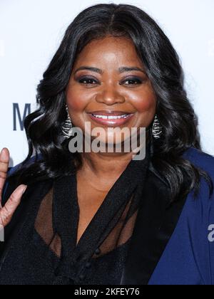 Beverly Hills, États-Unis. 17th novembre 2022. BEVERLY HILLS, LOS ANGELES, CALIFORNIE, États-Unis - NOVEMBRE 17 : l'actrice américaine Octavia Spencer arrive aux prix annuels de la Cinémathèque américaine 36th en l'honneur de Ryan Reynolds à l'hôtel Beverly Hilton sur 17 novembre 2022 à Beverly Hills, Los Angeles, Californie, États-Unis. (Photo de Xavier Collin/image Press Agency) Credit: Image Press Agency/Alay Live News Banque D'Images