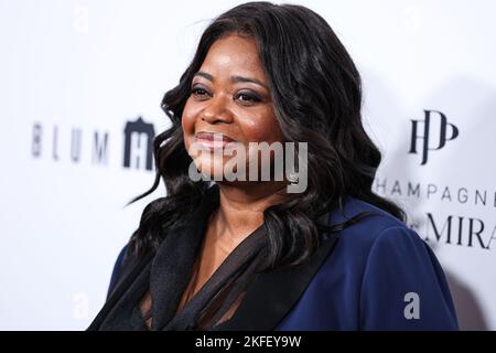 Beverly Hills, États-Unis. 17th novembre 2022. BEVERLY HILLS, LOS ANGELES, CALIFORNIE, États-Unis - NOVEMBRE 17 : l'actrice américaine Octavia Spencer arrive aux prix annuels de la Cinémathèque américaine 36th en l'honneur de Ryan Reynolds à l'hôtel Beverly Hilton sur 17 novembre 2022 à Beverly Hills, Los Angeles, Californie, États-Unis. (Photo de Xavier Collin/image Press Agency) Credit: Image Press Agency/Alay Live News Banque D'Images