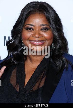 Beverly Hills, États-Unis. 17th novembre 2022. BEVERLY HILLS, LOS ANGELES, CALIFORNIE, États-Unis - NOVEMBRE 17 : l'actrice américaine Octavia Spencer arrive aux prix annuels de la Cinémathèque américaine 36th en l'honneur de Ryan Reynolds à l'hôtel Beverly Hilton sur 17 novembre 2022 à Beverly Hills, Los Angeles, Californie, États-Unis. (Photo de Xavier Collin/image Press Agency) Credit: Image Press Agency/Alay Live News Banque D'Images