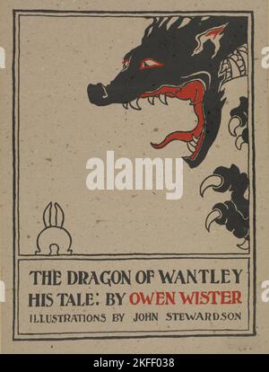 Le dragon de Wantley, C1895 - 1911. Publié: 1892 Banque D'Images