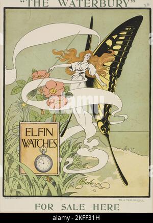 Les montres Waterbury Elfin, C1895 - 1917. Banque D'Images