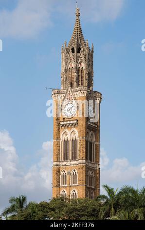 Rajabai Clock Tower, Bombay, Mumbai, Maharashtra, Inde Banque D'Images