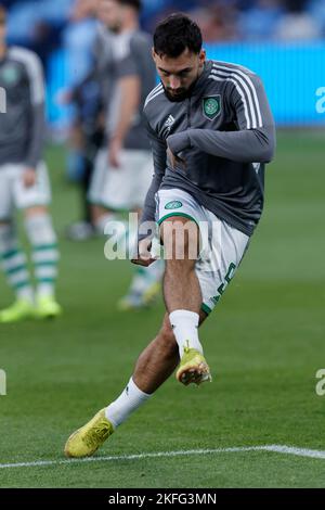 SYDNEY, AUSTRALIE - NOVEMBRE 17 : Sead Haksabanovic du FC celtique se réchauffe avant le match entre Sydney et le Celtic au stade Allianz de 17 novembre 2022 Banque D'Images