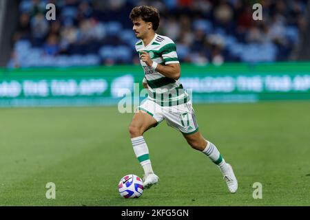 SYDNEY, AUSTRALIE - NOVEMBRE 17 : JOTA du Celtic FC contrôle le ballon pendant le match entre Sydney et le Celtic au stade Allianz de 17 novembre 2022 à Sydney, en Australie Banque D'Images