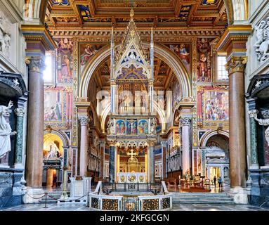 Rome Lazio Italie. La cathédrale de l'archibasilique du très Saint Sauveur et des saints Jean-Baptiste et Jean l'évangéliste du Latran est un Cathol Banque D'Images