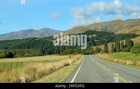 Cardrona Valley - Nouvelle-Zélande Banque D'Images