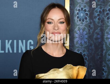 17 novembre 2022 - Los Angeles, Californie - Olivia Wilde. Première de ''Women Talking'' à Los Angeles au Samuel Goldwyn Theatre. (Credit image: © Billy Bennight/AdMedia via ZUMA Press Wire) Banque D'Images