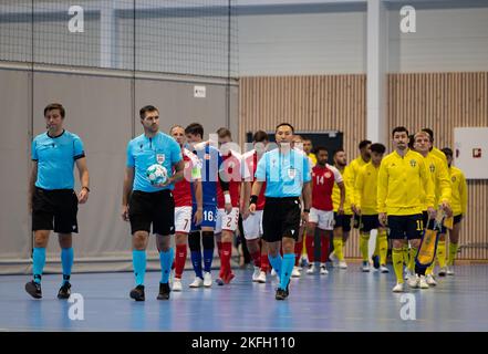 Sandefjord, Norvège. 14th septembre 2022. Sandefjord, Norvège, 14 septembre 2022: Action pendant le match de la coupe nordique entre le Danemark et la Suède à Sandarhallen à Sandefjord, Norvège (Ane Frosaker/SPP) crédit: SPP photo de la presse sportive. /Alamy Live News Banque D'Images