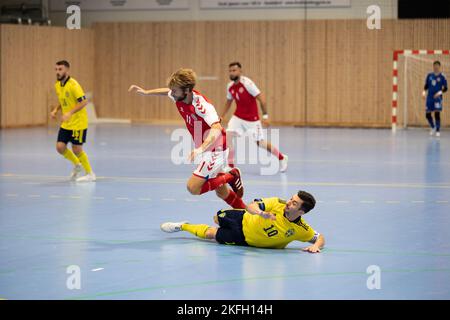 Sandefjord, Norvège. 14th septembre 2022. Sandefjord, Norvège, 14 septembre 2022: Action pendant le match de la coupe nordique entre le Danemark et la Suède à Sandarhallen à Sandefjord, Norvège (Ane Frosaker/SPP) crédit: SPP photo de la presse sportive. /Alamy Live News Banque D'Images