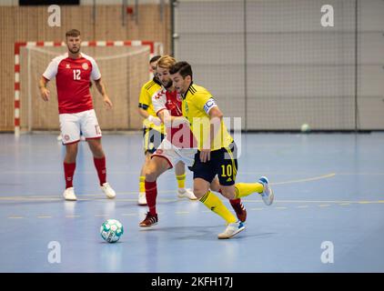Sandefjord, Norvège. 14th septembre 2022. Sandefjord, Norvège, 14 septembre 2022: Action pendant le match de la coupe nordique entre le Danemark et la Suède à Sandarhallen à Sandefjord, Norvège (Ane Frosaker/SPP) crédit: SPP photo de la presse sportive. /Alamy Live News Banque D'Images