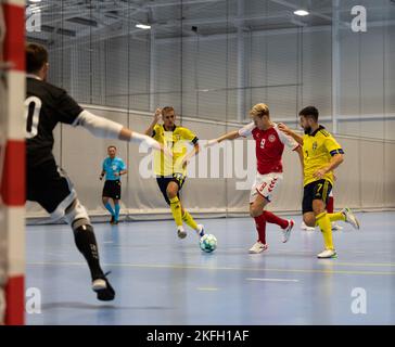Sandefjord, Norvège. 14th septembre 2022. Sandefjord, Norvège, 14 septembre 2022: Action pendant le match de la coupe nordique entre le Danemark et la Suède à Sandarhallen à Sandefjord, Norvège (Ane Frosaker/SPP) crédit: SPP photo de la presse sportive. /Alamy Live News Banque D'Images