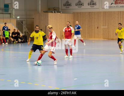 Sandefjord, Norvège. 14th septembre 2022. Sandefjord, Norvège, 14 septembre 2022: Action pendant le match de la coupe nordique entre le Danemark et la Suède à Sandarhallen à Sandefjord, Norvège (Ane Frosaker/SPP) crédit: SPP photo de la presse sportive. /Alamy Live News Banque D'Images