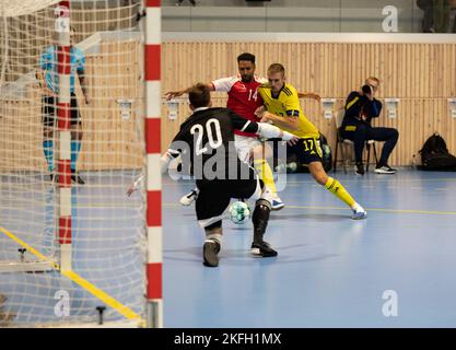 Sandefjord, Norvège. 14th septembre 2022. Sandefjord, Norvège, 14 septembre 2022: Action pendant le match de la coupe nordique entre le Danemark et la Suède à Sandarhallen à Sandefjord, Norvège (Ane Frosaker/SPP) crédit: SPP photo de la presse sportive. /Alamy Live News Banque D'Images