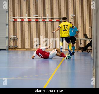 Sandefjord, Norvège. 14th septembre 2022. Sandefjord, Norvège, 14 septembre 2022: Action pendant le match de la coupe nordique entre le Danemark et la Suède à Sandarhallen à Sandefjord, Norvège (Ane Frosaker/SPP) crédit: SPP photo de la presse sportive. /Alamy Live News Banque D'Images