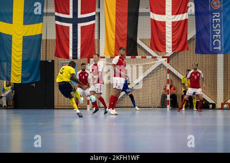 Sandefjord, Norvège. 14th septembre 2022. Sandefjord, Norvège, 14 septembre 2022: Action pendant le match de la coupe nordique entre le Danemark et la Suède à Sandarhallen à Sandefjord, Norvège (Ane Frosaker/SPP) crédit: SPP photo de la presse sportive. /Alamy Live News Banque D'Images