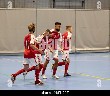 Sandefjord, Norvège. 14th septembre 2022. Sandefjord, Norvège, 14 septembre 2022: Action pendant le match de la coupe nordique entre le Danemark et la Suède à Sandarhallen à Sandefjord, Norvège (Ane Frosaker/SPP) crédit: SPP photo de la presse sportive. /Alamy Live News Banque D'Images