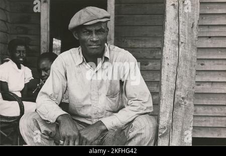 Sharecropper le dimanche, Little Rock, Ark, 1935 octobre. Banque D'Images