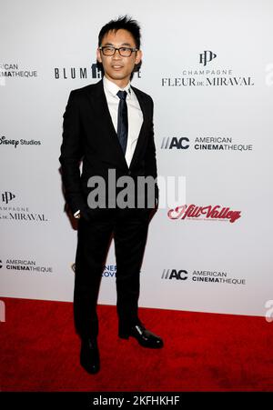 Los Angeles, CA - 17 novembre 2022 : James WAN participe aux American Cinematheque Awards 36th en l'honneur de Ryan Reynolds au Beverly Hilton Banque D'Images