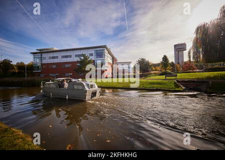 Sankey Biolabs, Centre d'innovation, Sci-Tech Daresbury Banque D'Images