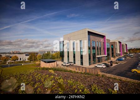 SCI-Tech Daresbury Enterprise zone V1 V2 V3 Banque D'Images