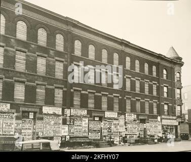 Fourth Avenue, n° 154, Brooklyn, 1936-10-29. Banque D'Images